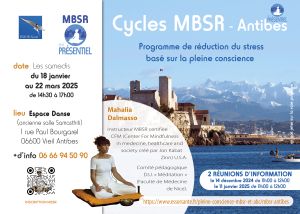 cycle MBSR Antibes 2025, avec Mahalia Dalmasso