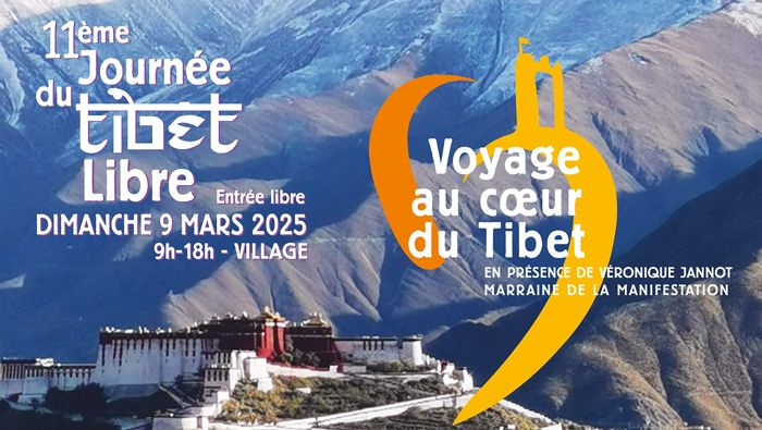 affiche 11e journee du Tibet Libre