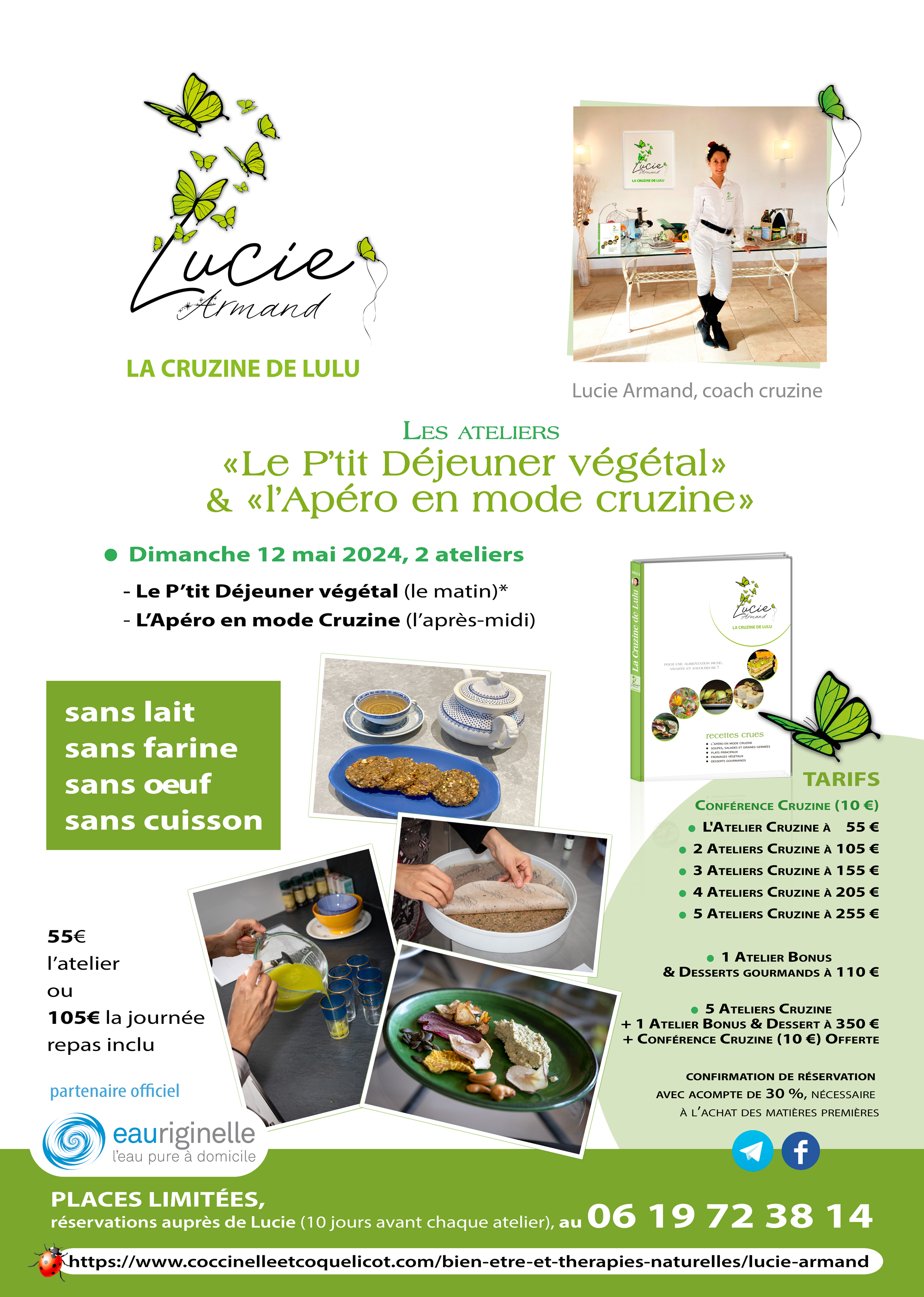 Affiche atelier La Cruzine de Lulu, dimanche 12 mai 2024