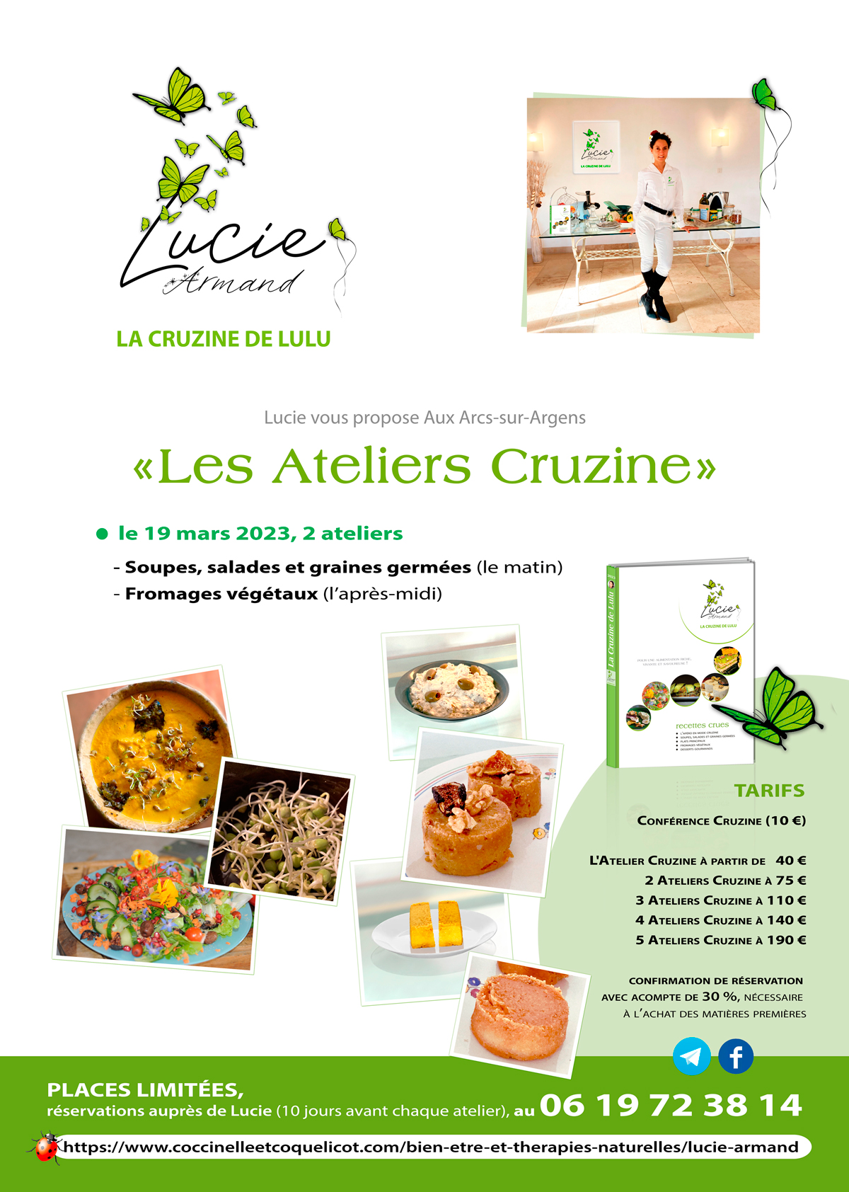 Affiche LucieArmand atelier cruzine 19mars2023 web
