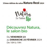 affiche salon Natura Bio à Rèze_2024