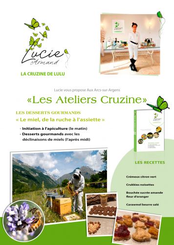Affiche atelier La Cruzine de Lulu, 16 avril 2023
